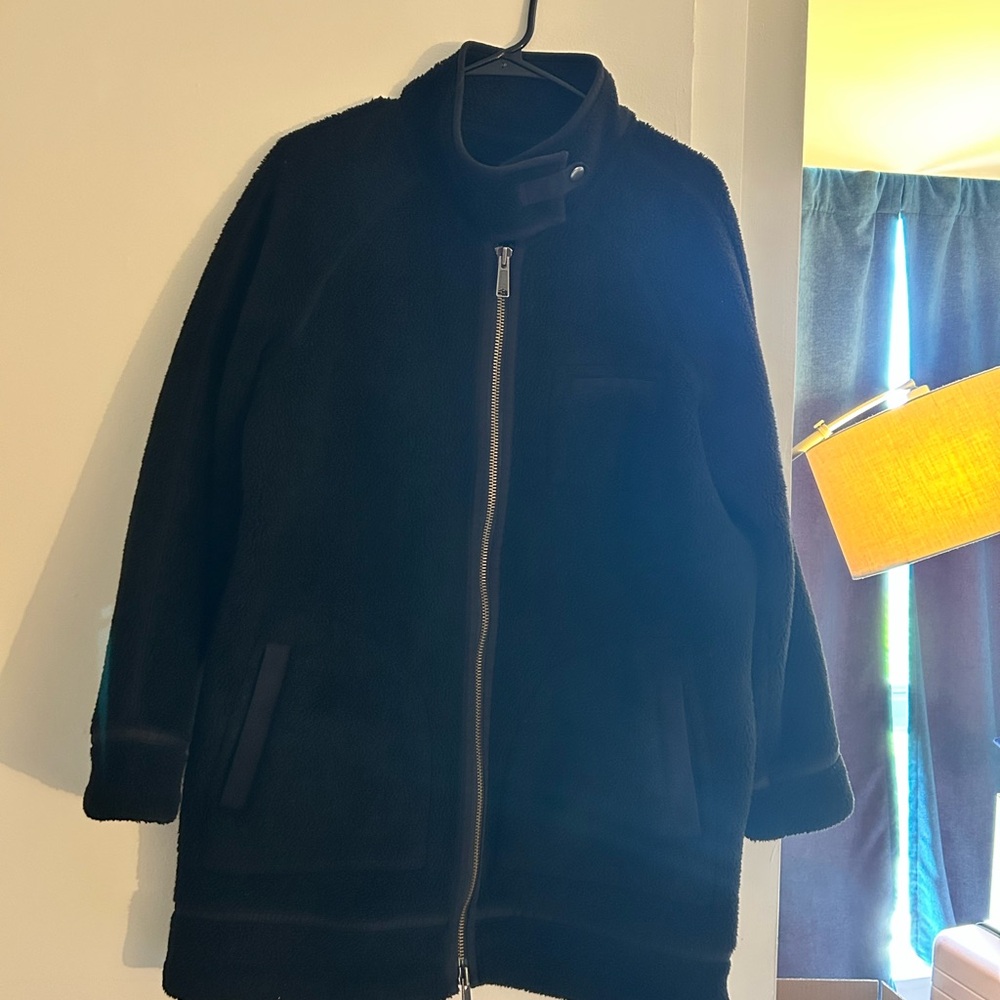 Madewell Black Teddy Jacket